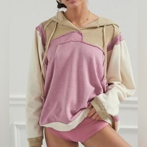 Anthropologie Saturday Sunday Oversized Hoodie Sz M